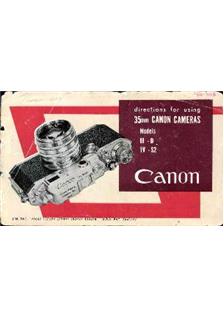 Canon 2 -Series manual. Camera Instructions.